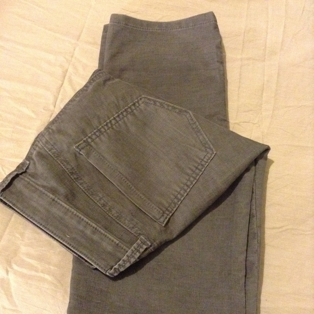 Loft Modern Slim corduroy Size 4 Super Grey/Brown